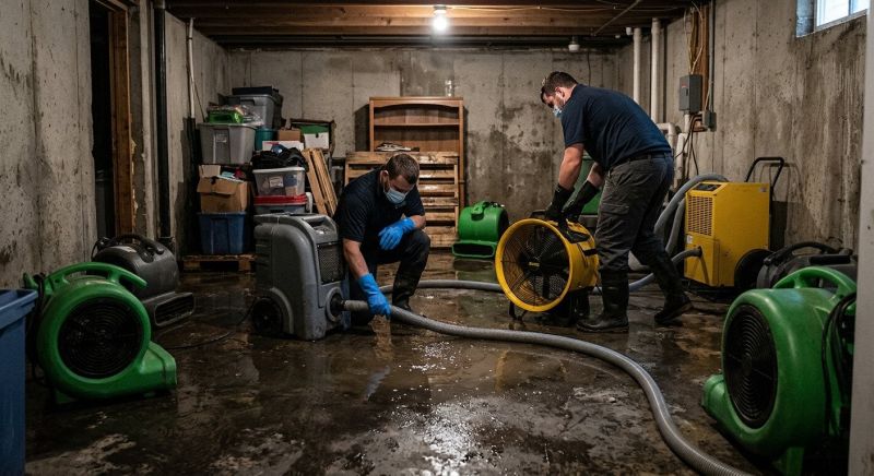 Crawlspace Water Restoration in Gilbert, AZ