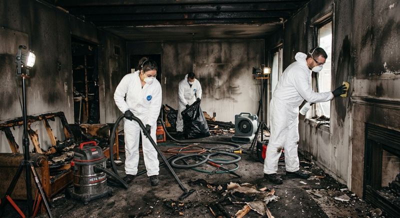 Fire Damage Cleanup in Austin, TX