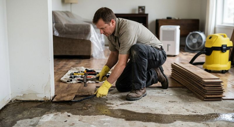 Flooded Floor Repair in Gilbert, AZ