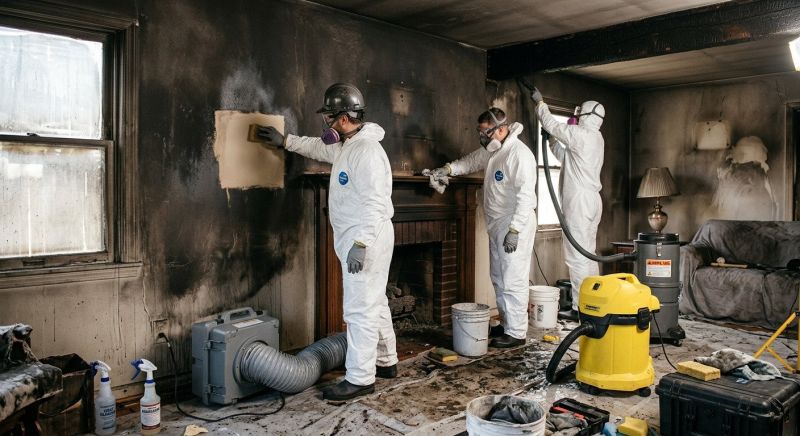 Soot Damage Restoration in Santa Rosa, CA