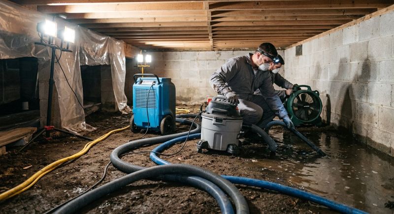 Basement Water Removal in Scottsdale, AZ