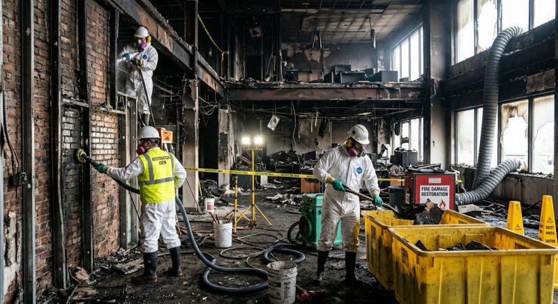 Commercial Fire Restoration in Austin, TX