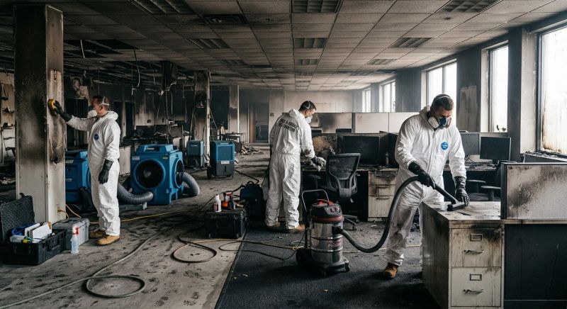 Commercial Fire Restoration in Fort Mill, SC