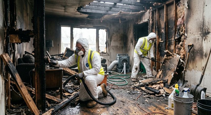 Fire Damage Cleaning in Santa Rosa, CA