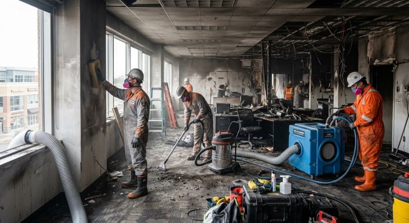 Fire Damage Cleanup in Scottsdale, AZ