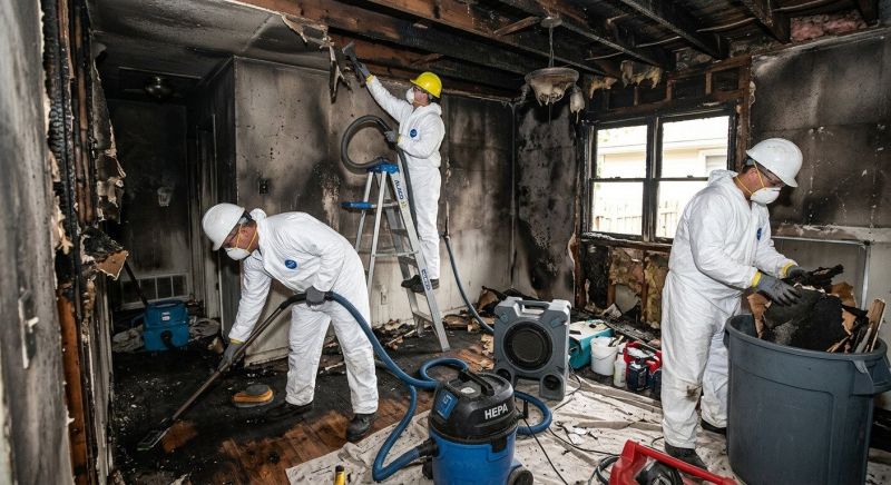 Fire Damage Cleanup in Marin County, CA