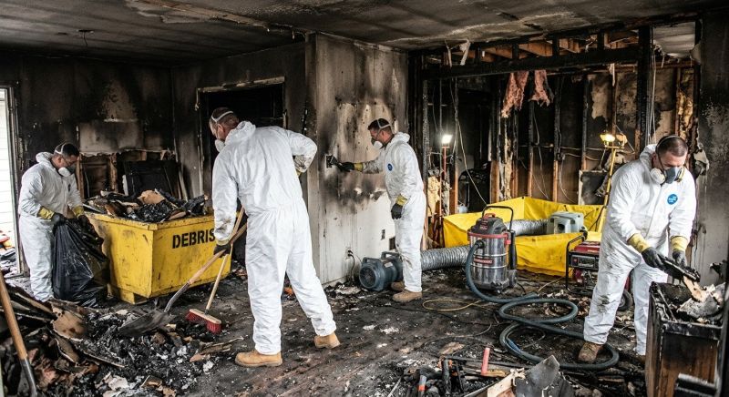 Fire Damage Cleanup in Santa Rosa, CA