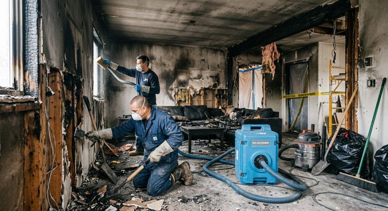 Fire Damage Repair in Scottsdale, AZ