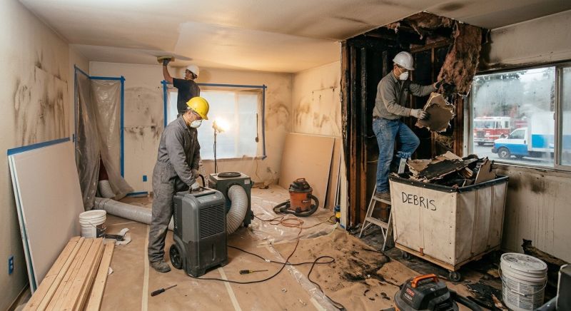Fire Damage Repair in Mesa, AZ