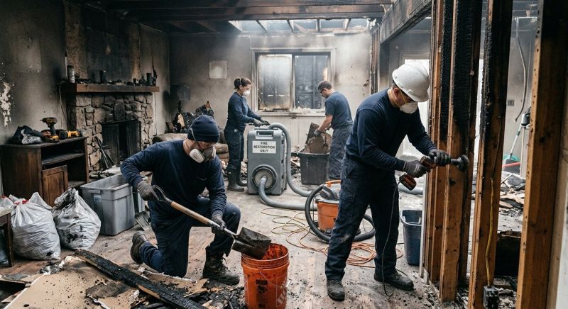 House Fire Recovery in Sonoma County, CA