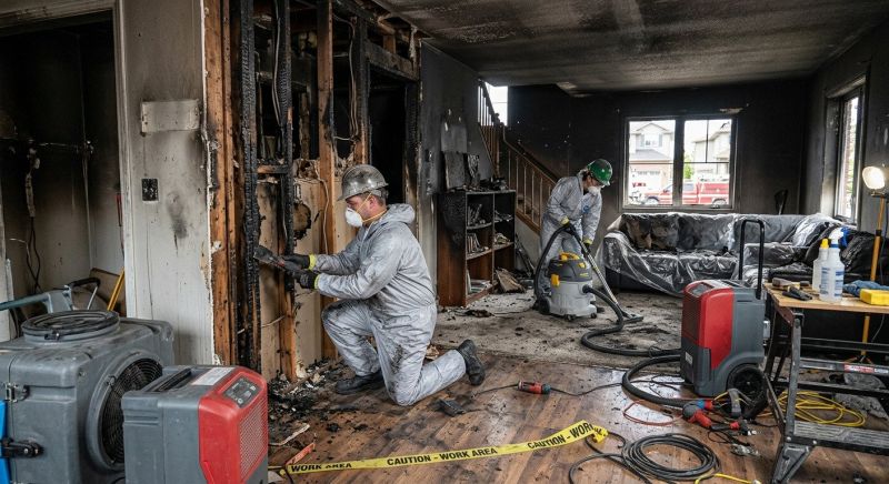 Residential Fire Restoration in Sonoma County, CA