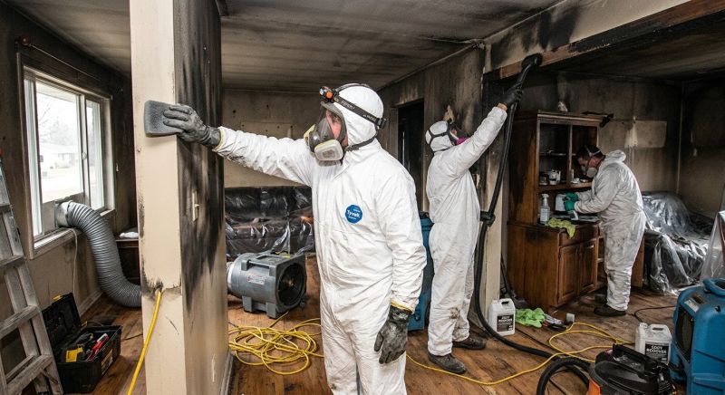 Soot Damage Restoration in Gilbert, AZ